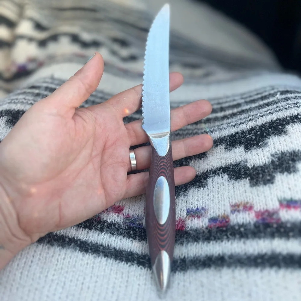RHINELAND CUTLERY | X50 CR MOV 15 High Carbon German Steel 5” Steak Knife